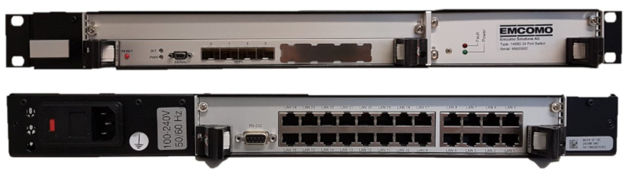 Rackmount Gigabit Ethernet Switch for Ground Station